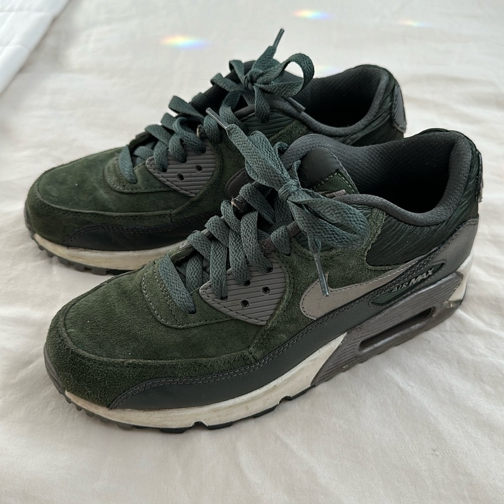Nike air max green suede size 6.5
